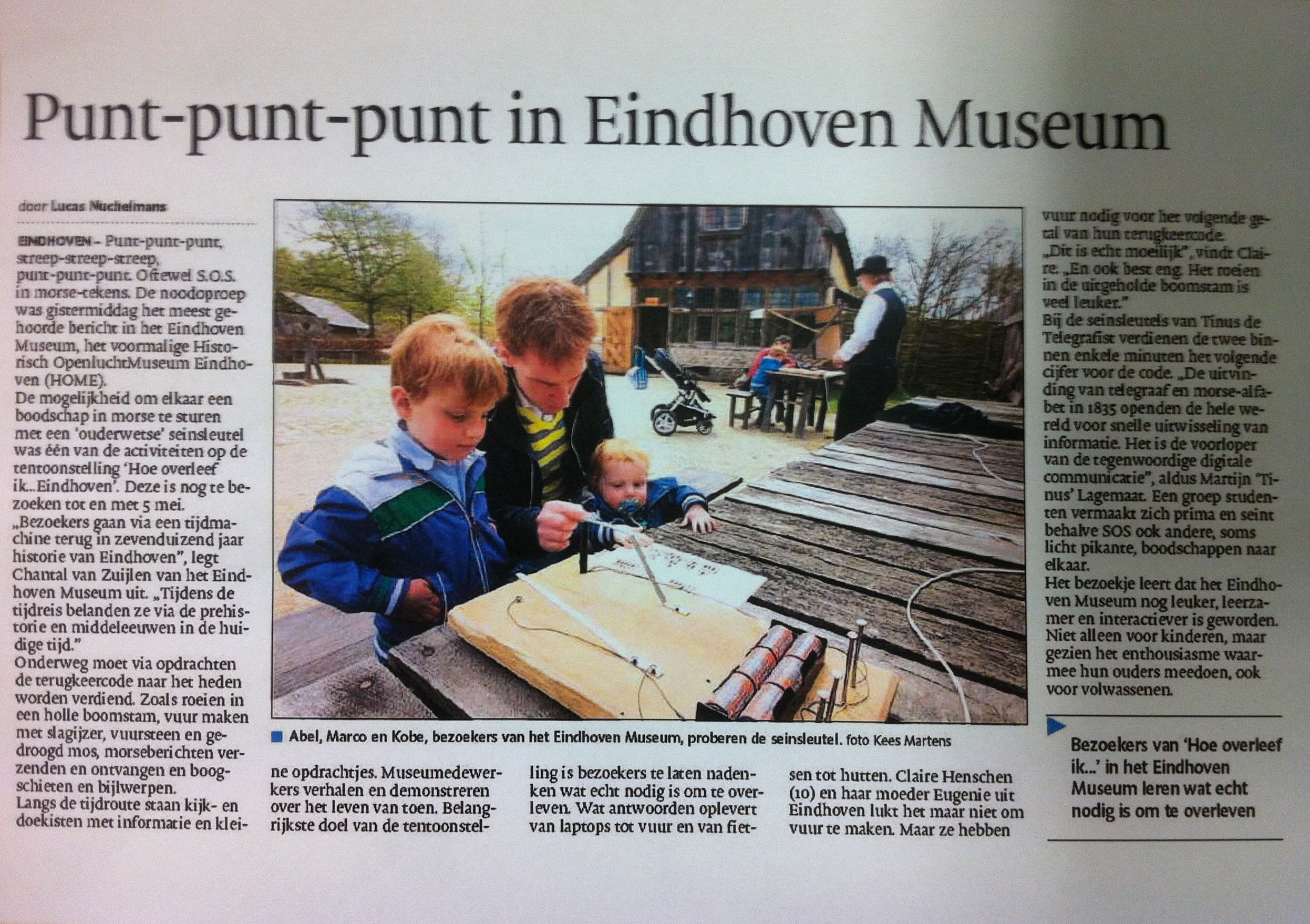 Eindhoven Museum – One week event: Time Machine