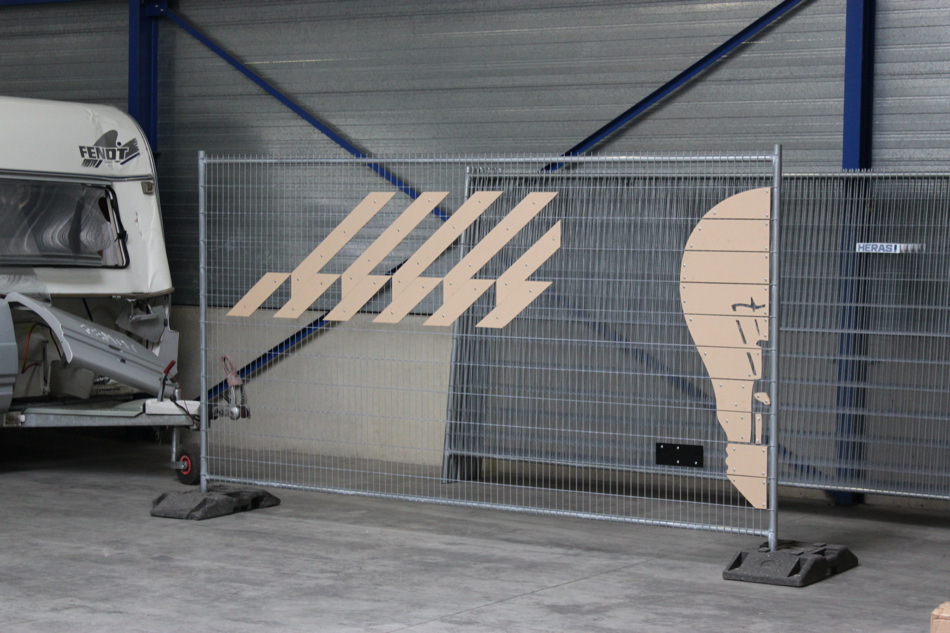 cardboard striping